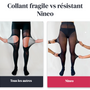 Collant résistant vs. collant traditionnel : comparaison complète