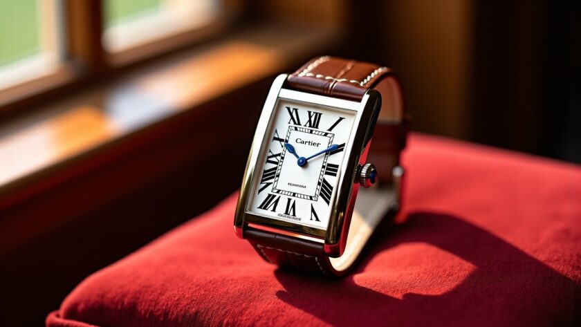 Montre Tank Cartier : l’emblème horloger intemporel qui défie les âges