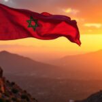 Exploration du Maroc : Signification profonde des couleurs et symboles du drapeau marocain