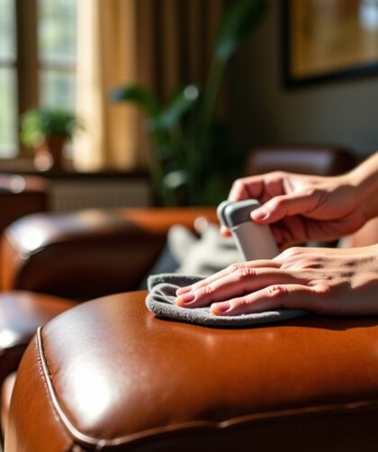 Taches de graisse sur cuir : nos astuces incontournables pour un nettoyage parfait