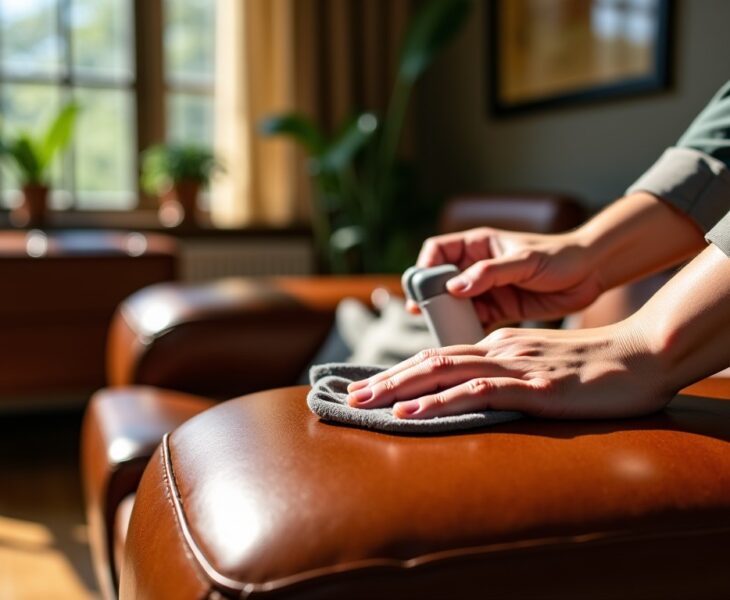 Taches de graisse sur cuir : nos astuces incontournables pour un nettoyage parfait