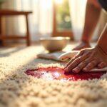 Comment éliminer les taches de vin sur votre tapis : astuces efficaces pour un résultat impeccable