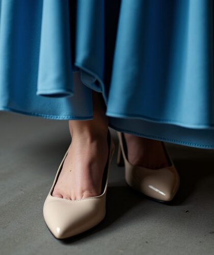 Robe bleu roi : quelles chaussures choisir pour briller lors de vos cérémonies ?