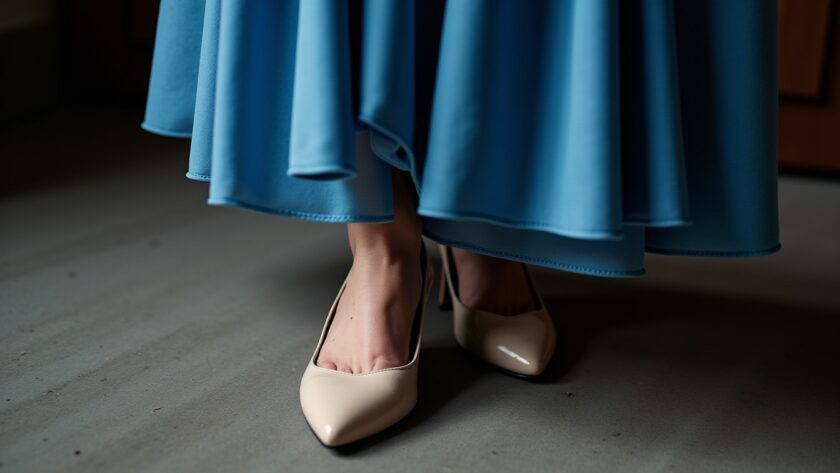 Robe bleu roi : quelles chaussures choisir pour briller lors de vos cérémonies ?