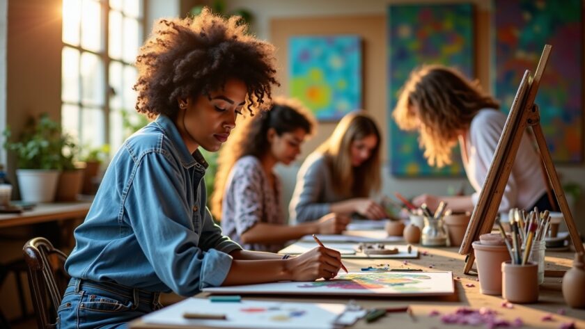Libérez Votre Imagination : Ateliers Inspirants pour Épanouir la Créativité des Femmes