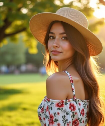 Les secrets pour bien porter un chapeau de paille avec style