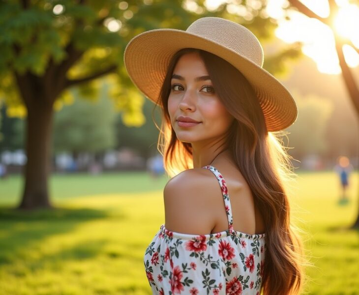 Les secrets pour bien porter un chapeau de paille avec style