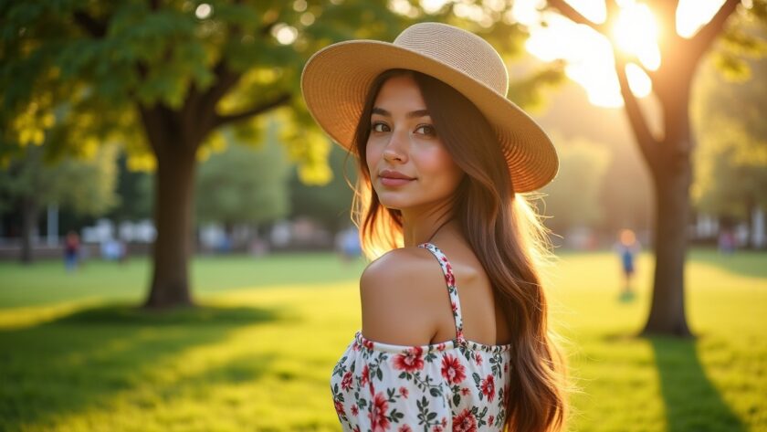 Les secrets pour bien porter un chapeau de paille avec style