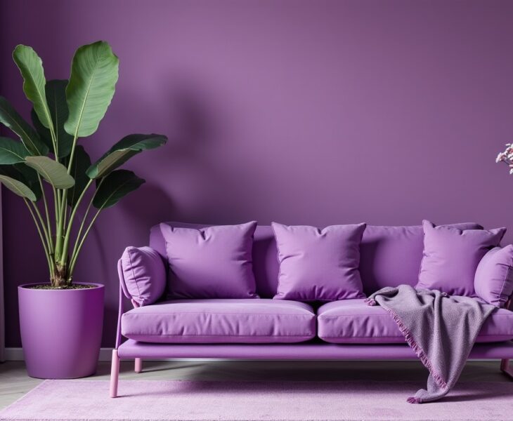 Couleur violette : Découvrez 7 nuances raffinées pour sublimer votre décoration avec modernité