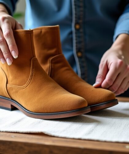 Astuces efficaces pour nettoyer vos chaussures en daim tachées