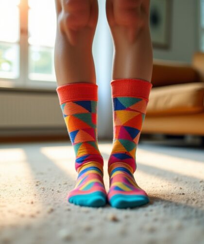 Chaussettes éclatantes : l'accessoire incontournable pour exprimer votre style unique