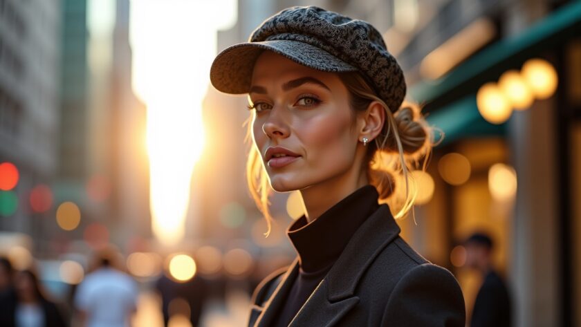 Manières élégantes et tendances de porter la casquette féminine en 2024