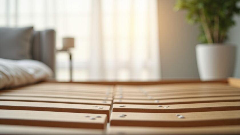 Sommier 160×200 : l'importance cruciale des lattes sur la qualité de votre sommeil, au-delà de la marque