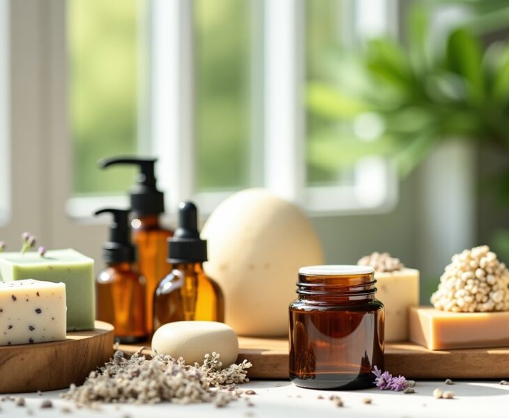 Cosmétiques naturels et savons faits main : allier beauté et respect de la nature
