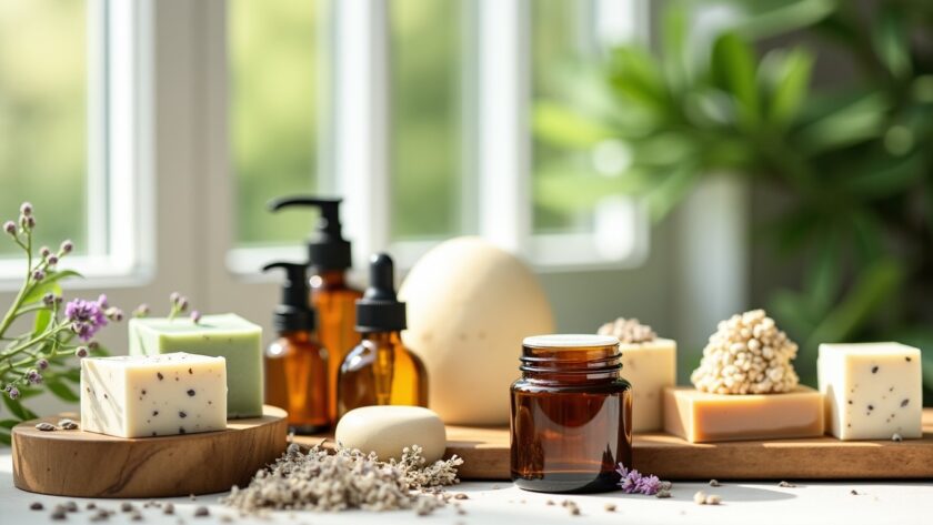 Cosmétiques naturels et savons faits main : allier beauté et respect de la nature