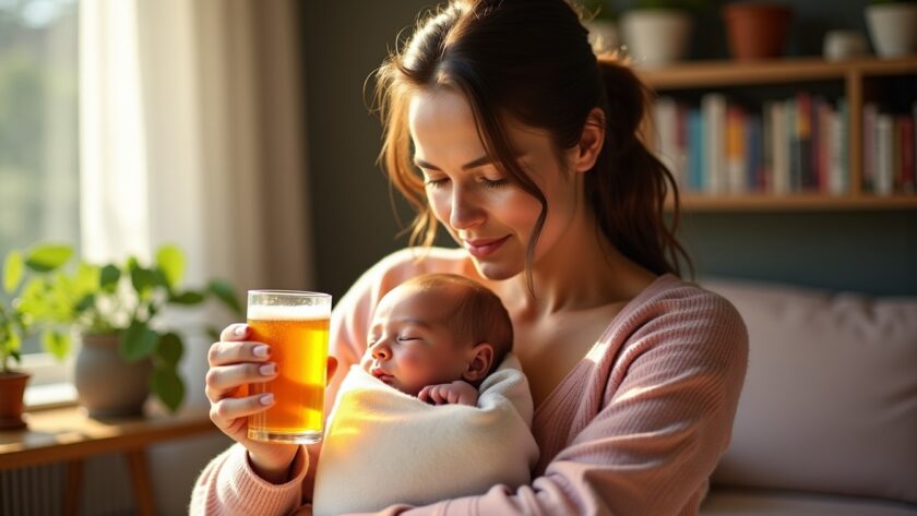 Bière sans alcool et allaitement : ce que la science révèle derrière un mythe tenace